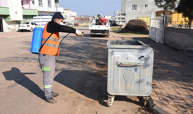 Hilvan’da larva ile mücadele başladı