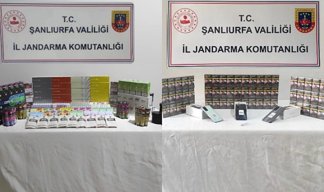 Hilvan'da yol aramasında bakın neler ele geçirildi