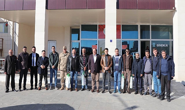 Kaymakam Çengel ve Başkan Ekinci gazetecilerle bir araya geldi