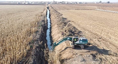 Tahliye kanallarında temizlik çalışmaları başladı