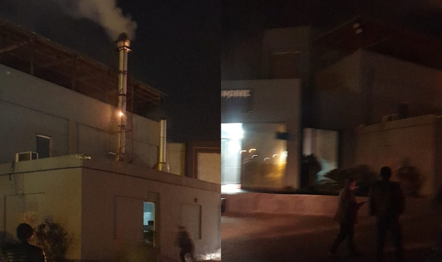 Urfa'da düğün salonunda yangın çıktı