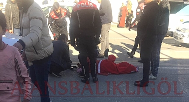 Urfa'da feci kaza! Kadına iki araç birden çarptı