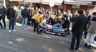 Urfa'da motosiklet kazası: 1 yaralı