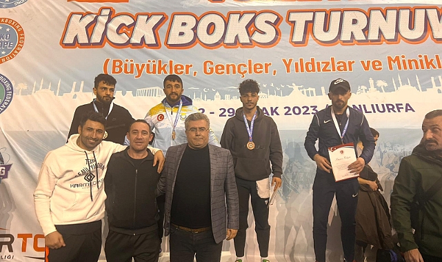 Urfalı Kıck Boksçular Türkiye şampiyonu oldu