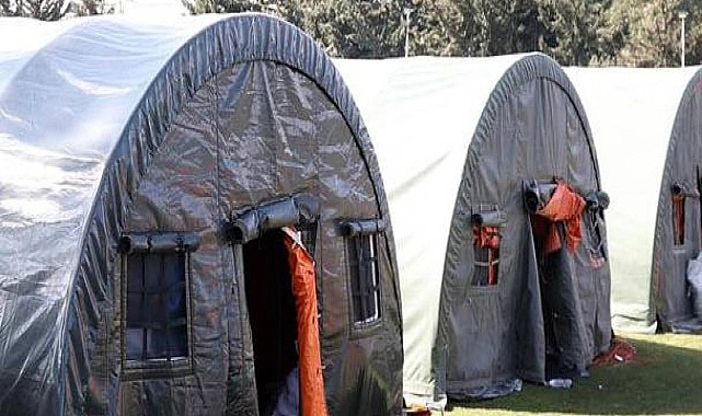 10 ilde okul çadırları kuruluyor