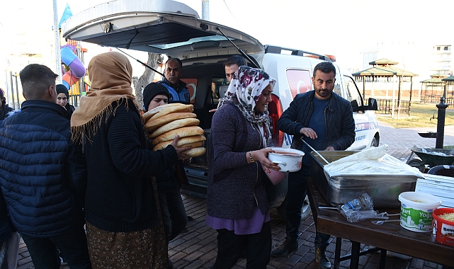 Antalya’dan Adıyaman ve Hilvan’a yardım eli