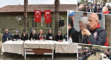 Bakan Kirişci, çiftçilerle bir araya geldi