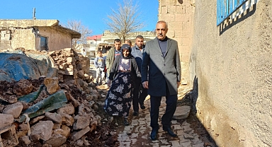 Başkan Bayık, deprem bölgelerini ziyaret etti