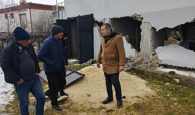 Başkan Celal Avcı, depremzedeleri yalnız bırakmadı