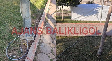 Deprem bahane kaçak şahane! Çadıra kaçak elektrik çektiler