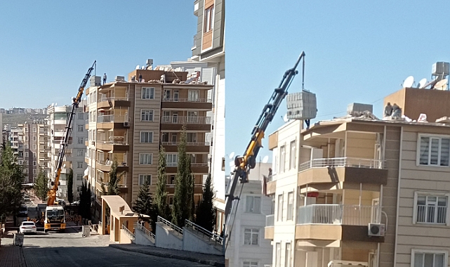 Depremde zarar gören binalarda tadilat başladı