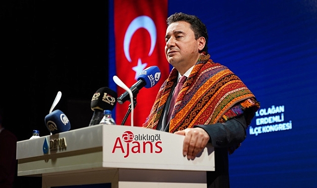 DEVA Partisi Genel Başkanı Babacan, Şanlıurfa’ya geliyor