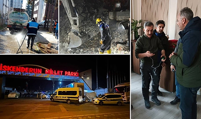 Eyyübiye Belediyesi depremden zarar gören komşu illerin de yardımına koştu