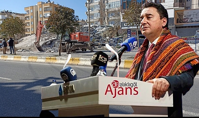 Genel Başkan Babacan, Urfa'da depremzedeleri ziyaret etti