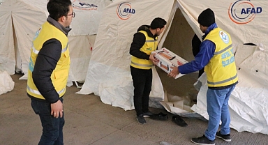 Haliliye Belediyesi 24 saat tam kadro sahada