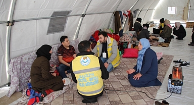 Haliliye Belediyesi'nden depremzedelere psikolojik destek