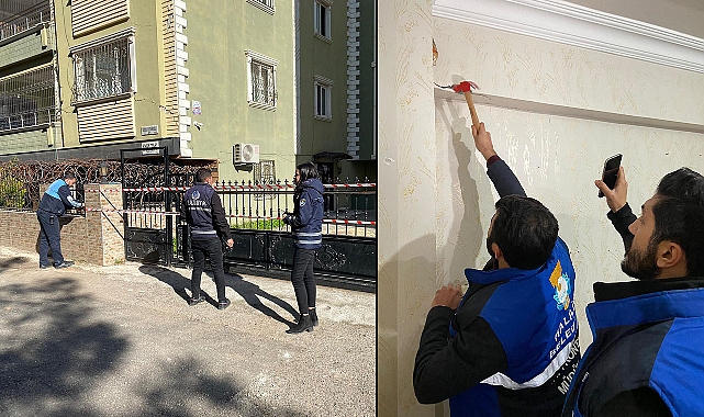 Haliliye’de 24 saat hasar tespit çalışmaları devam ediyor