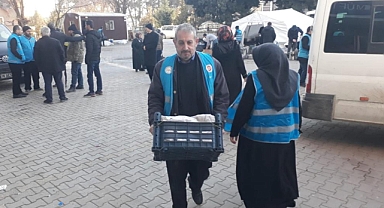 Müftülük, deprem bölgesinde faaliyetlerini sürdürüyor 