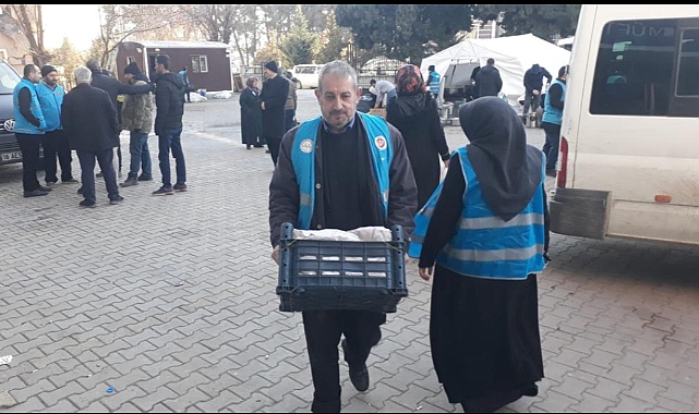 Müftülük, deprem bölgesinde faaliyetlerini sürdürüyor