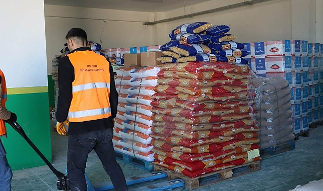 Şanlıurfa Büyükşehir Belediyesi yardımları devam ediyor