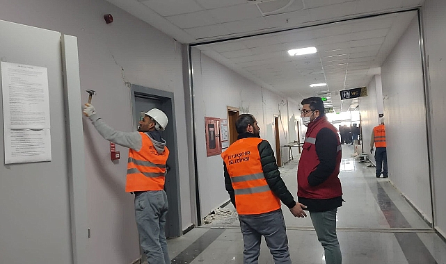 Şanlıurfa Büyükşehir'den Adıyaman Valiliğinde bakım ve onarım çalışması 