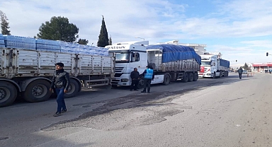 Şanlıurfa'da deprem bölgesine yardımlar devam ediyor