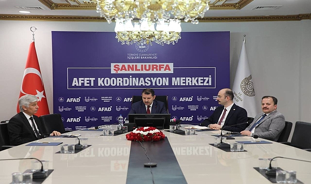 Şanlıurfa’da deprem sonrası eğitim ele alındı