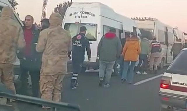 Şanlıurfa'da zincirleme kaza!