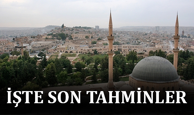 Şanlıurfa için hava durumu tahminleri açıklandı