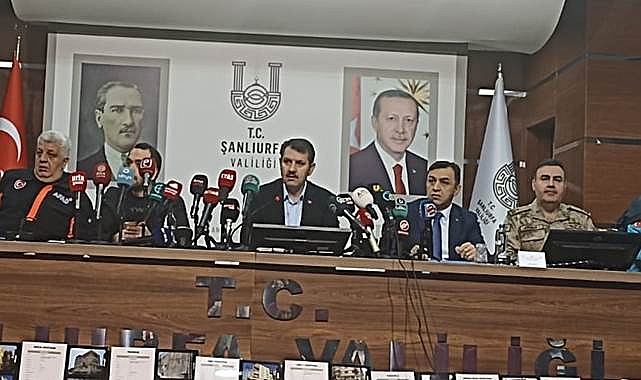 Şanlıurfa Valisi Salih Ayhan depreme ilişikin açıklamada bulundu