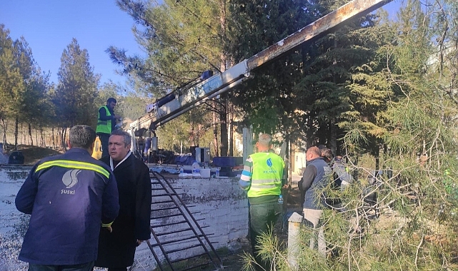 ŞUSKİ Adıyaman'da  altyapı çalışmalarını sürdürüyor