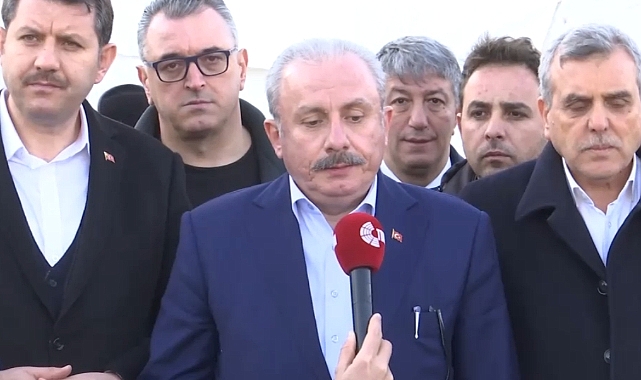 TBMM Başkanı Şentop, Urfa'da depremzedeleri ziyaret etti