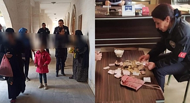 Urfa'da dilenci operasyonu! 