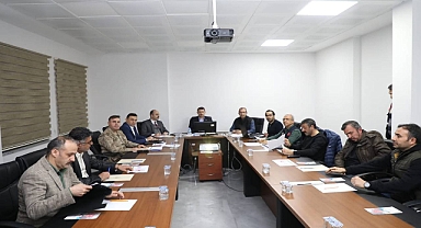 Urfa’da hasar tespit çalışmalarına ilişkin değerlendirme toplantısı