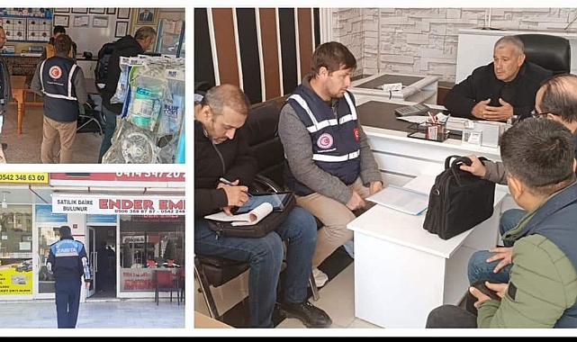 Urfa'da kira artışlarına yönelik yapılan denetimde emlakçılara  ceza yağdı