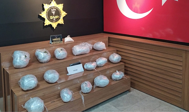 Urfa'da uyuşturucu operasyonu! Skunk ve metamfetamin ele geçirildi