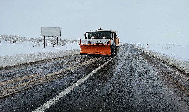 Viranşehir Belediyesi kış koşullarına karşı hazır 
