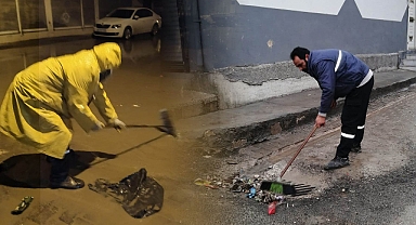 Viranşehir Belediyesi yağışlar için teyakkuza geçti