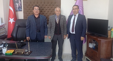 Aday Adayı Pakır’dan Bakkallar ve Bayiler Odası Başkanı Altun’a ziyaret