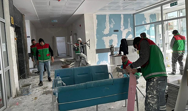 Adıyaman'daki sağlık tesisi Karaköprü Belediyesi ile yenileniyor