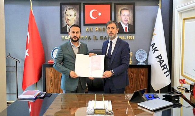 AK Parti Haliliye ilçe başkanlığına atama yapıldı