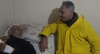 Başkan Kuş, Urfa'da sel felaketinin simgesi Reşat amcayı ziyaret etti