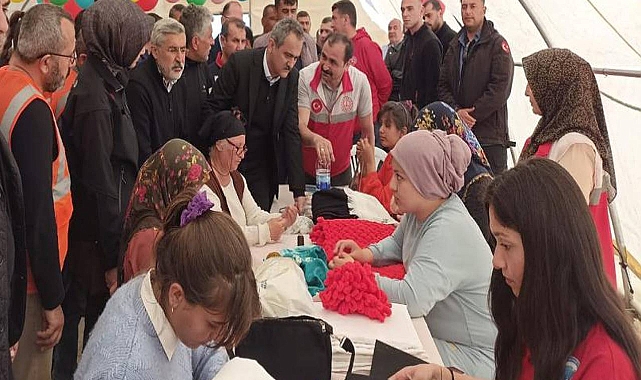 Deprem bölgesinde açılan kurslarından binlerce vatandaş yararlandı