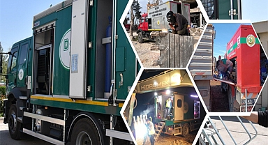 Depremzedelerin araç bakım ve tamiri devam ediyor