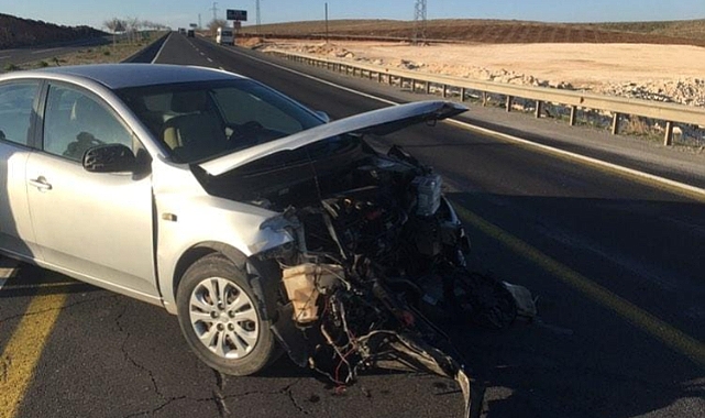 GAP Havalimanı mevkiinde kaza!