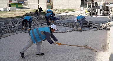 Haliliye Belediyesinden 6 mahallede üst yapı hizmeti