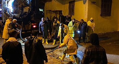 Haliliye’de ekipler gece boyu seferber oldu