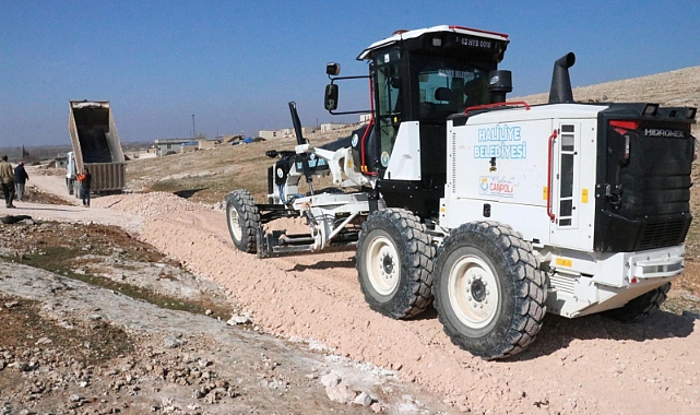 Haliliye'de üst yapı çalışmaları devam ediyor