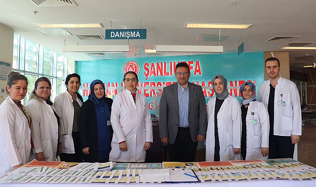 Harran Tıp Fakültesi'nde obezite farkındalığı için stant açıldı