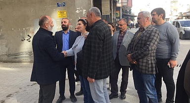 HDP, Birecik ilçesinde esnafı ziyaret etti